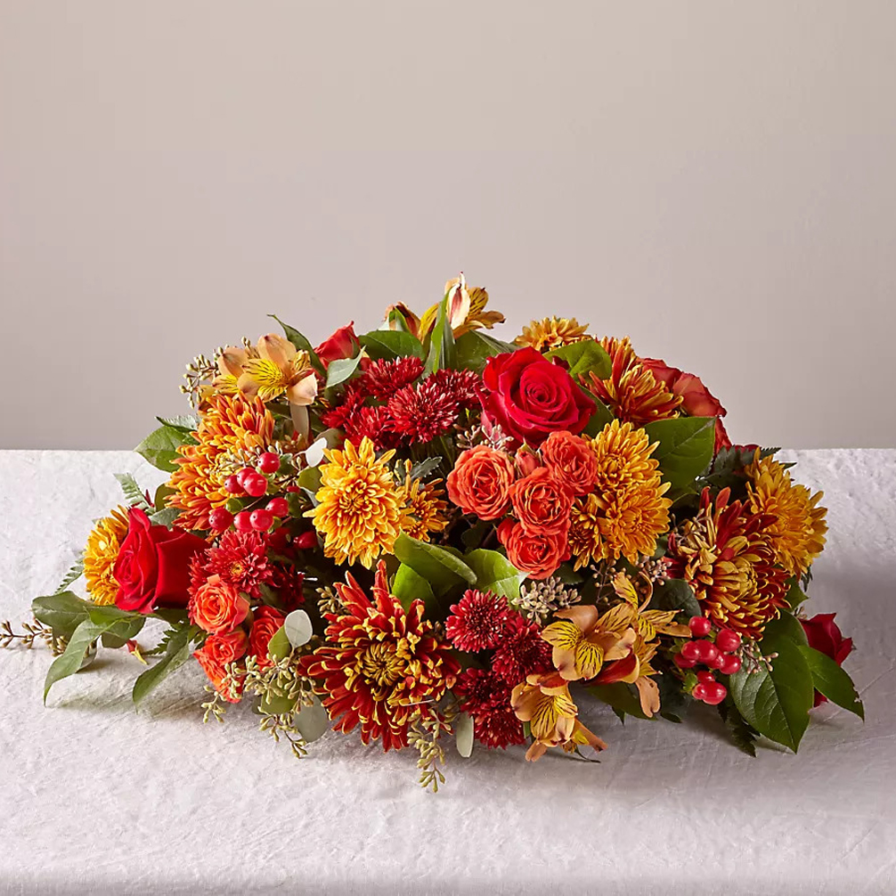 FTD Bountiful Centerpiece :: Ashland Addison Florist Co.