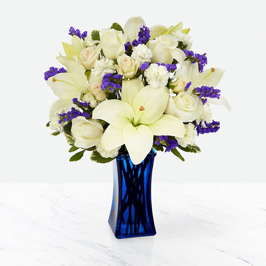 FTD Beyond Blue Bouquet :: Ashland Addison Florist Co.