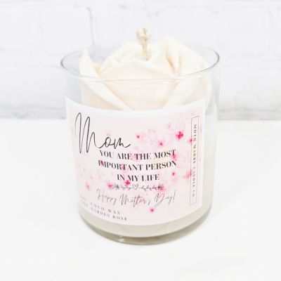 Garden Rose Candle by Moto Madre Co.