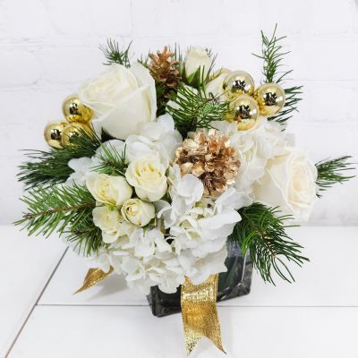 Wrapped in Gold (A La Carte Centerpiece)