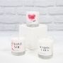 Valentine's Day Candles by Moto Madre